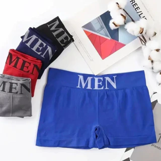 Kit com 4 Cueca Boxer Masculina Sem Costura Microfibra