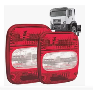 2 Lente P/lanterna Vw Constellation Deliver Marmita Moderna em Oferta na Shopee
