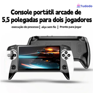 2025 NOVO Com 2 Controles Se Fio +20mil Jogos Vídeo Game Stick M15 Pro 4k 64gb Hdmi