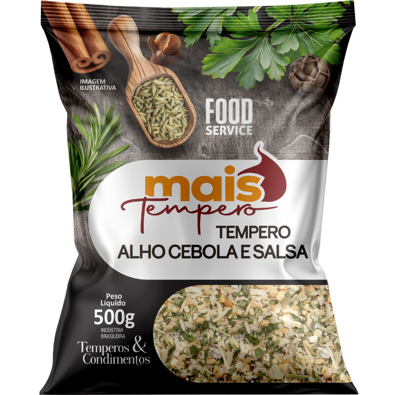 TEMPERO CEBOLA ALHO E SALSA 1 KG | Shopee Brasil