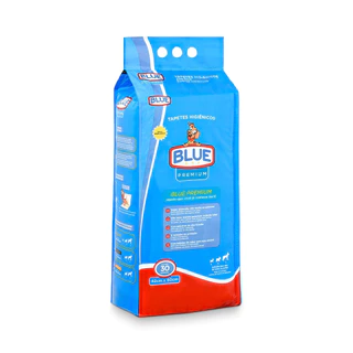 Tapete Higiênico Para Cães 82x60cm 30 und Blue Premium - 1 em Oferta na Shopee