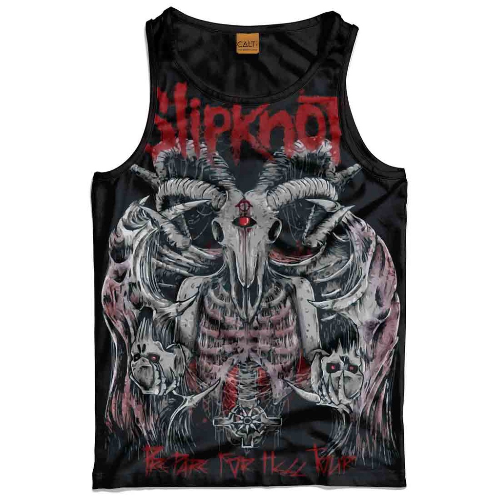 Regata Slipknot estampa banda rock heavy metal | Shopee Brasil