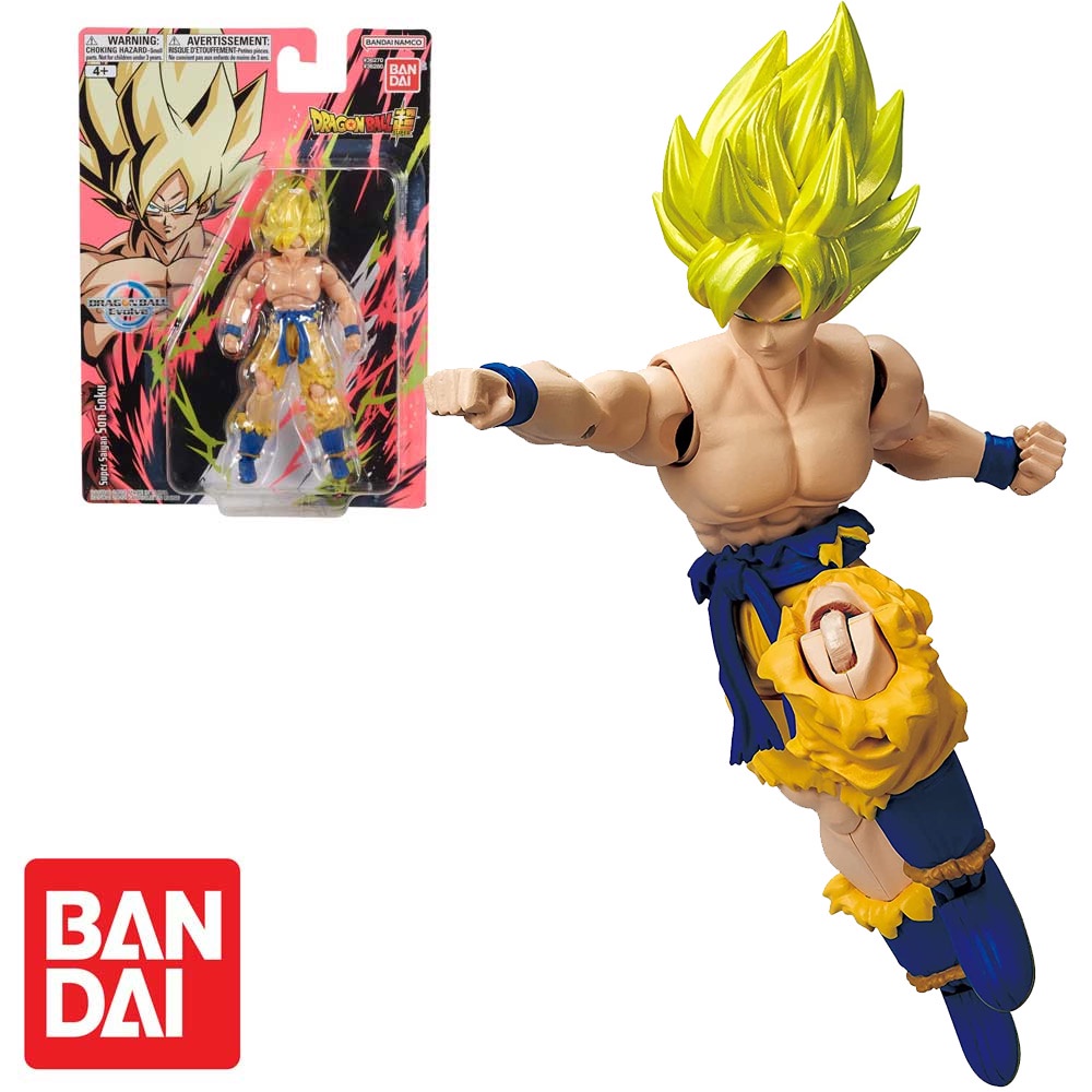 Dragon Ball - Super Boneco Articulado Série 3 - Super Saiyan Blue Goku -  Fun - MP Brinquedos