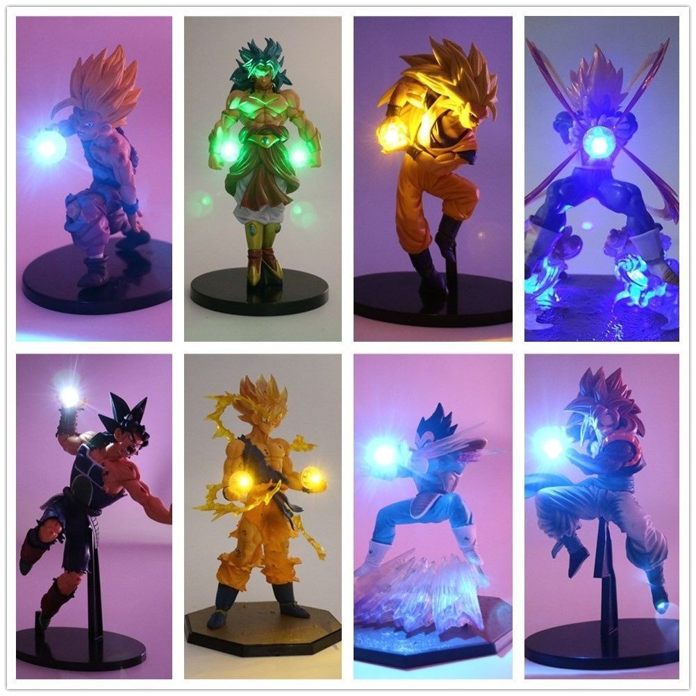 Dragon Ball PVC Figurines, Son Goku Modelo Bonecas, Cabelo branco e preto,  Decoração Presente dos desenhos animados, Estátua Anime, 25cm - AliExpress