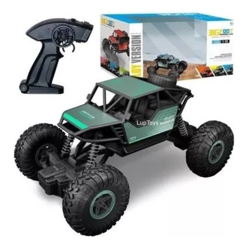 Carrinho Controle Remoto Grande Recarregavel Off Road 4x4 Cor