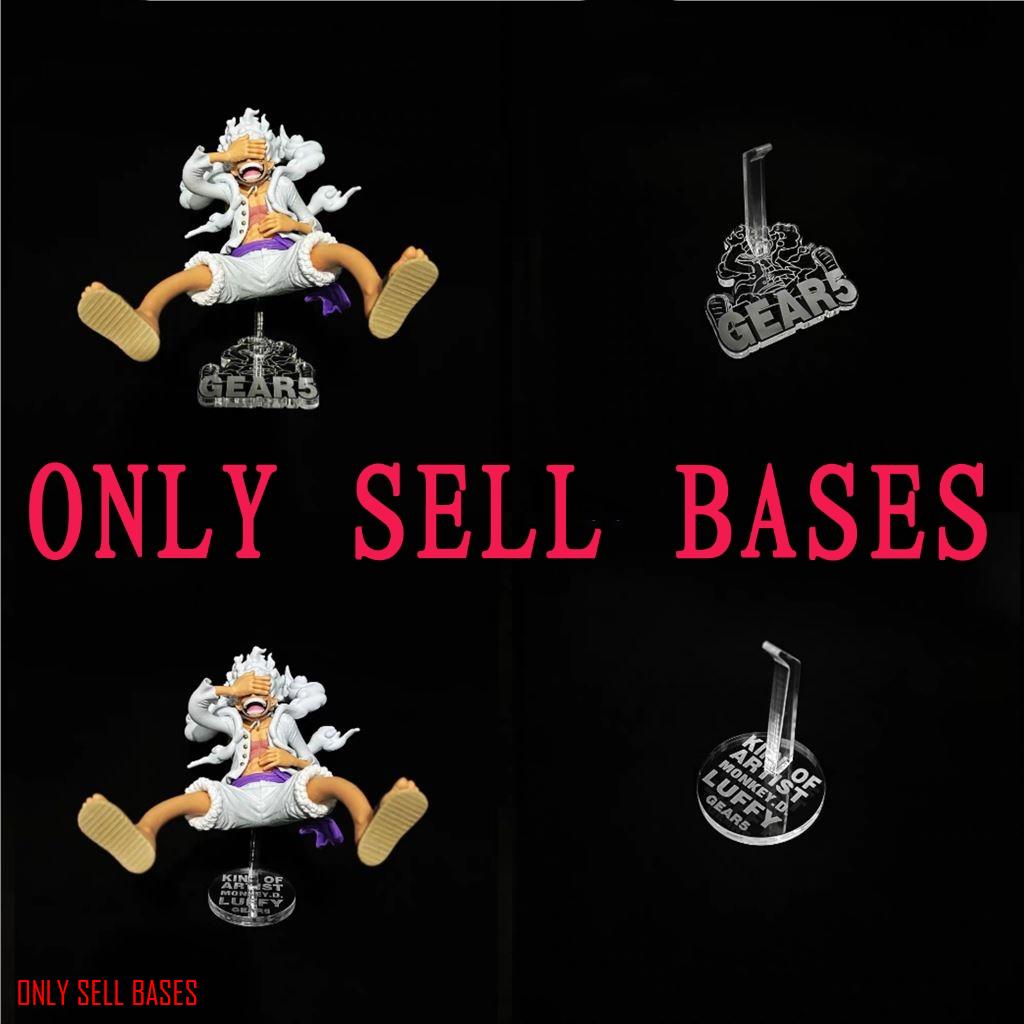 Plataforma Acrílica Transparente para uma peça KOA GEAR5 LUFFY