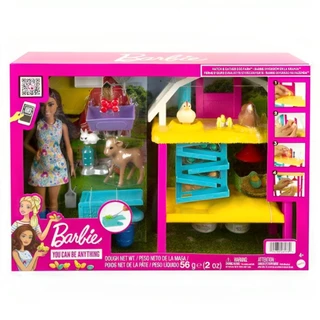 Barbie Diversão Na Fazenda Com Acessórios HGY88-Mattel