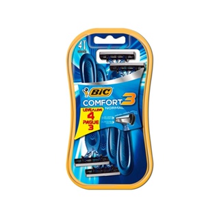 Aparelho Barbear Bic Comfort 3 Pele Normal Lv4 Pg3
