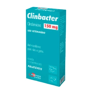 Antimicrobiano Clinbacter 150mg com 14 comprimidos