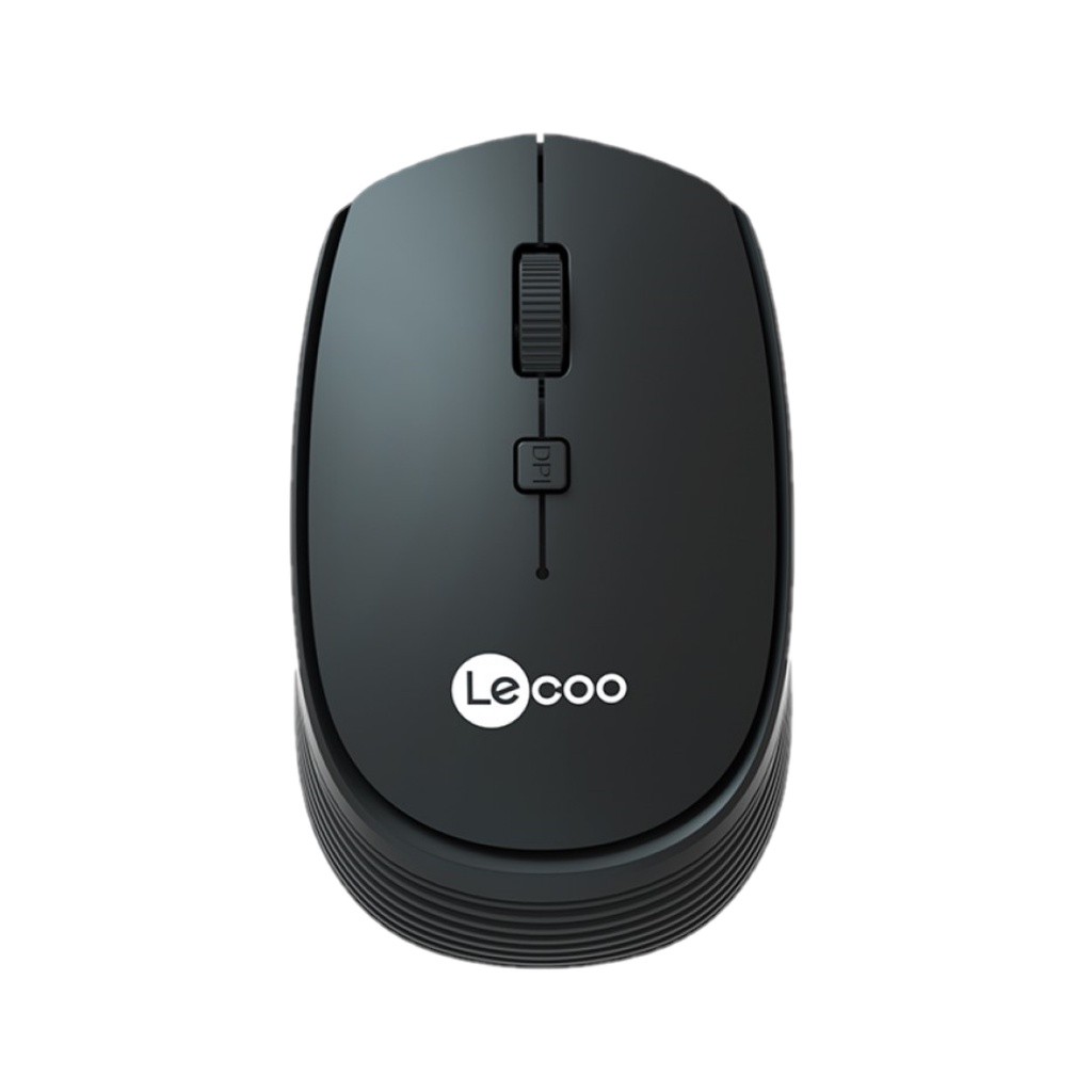 Mouse Sem Fio Wireless Nano USB 4 Botoes Controle DPI Maximo 1200 Ambidestro Lenovo Lecoo ws202
