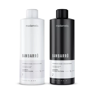 KIT ESCOVA PROGRESSIVA BAMBARRÔ 1L