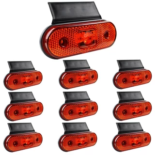 10 Lanterna Lateral Caminhão Carreta Facchini LED AM Suporte em Oferta na Shopee