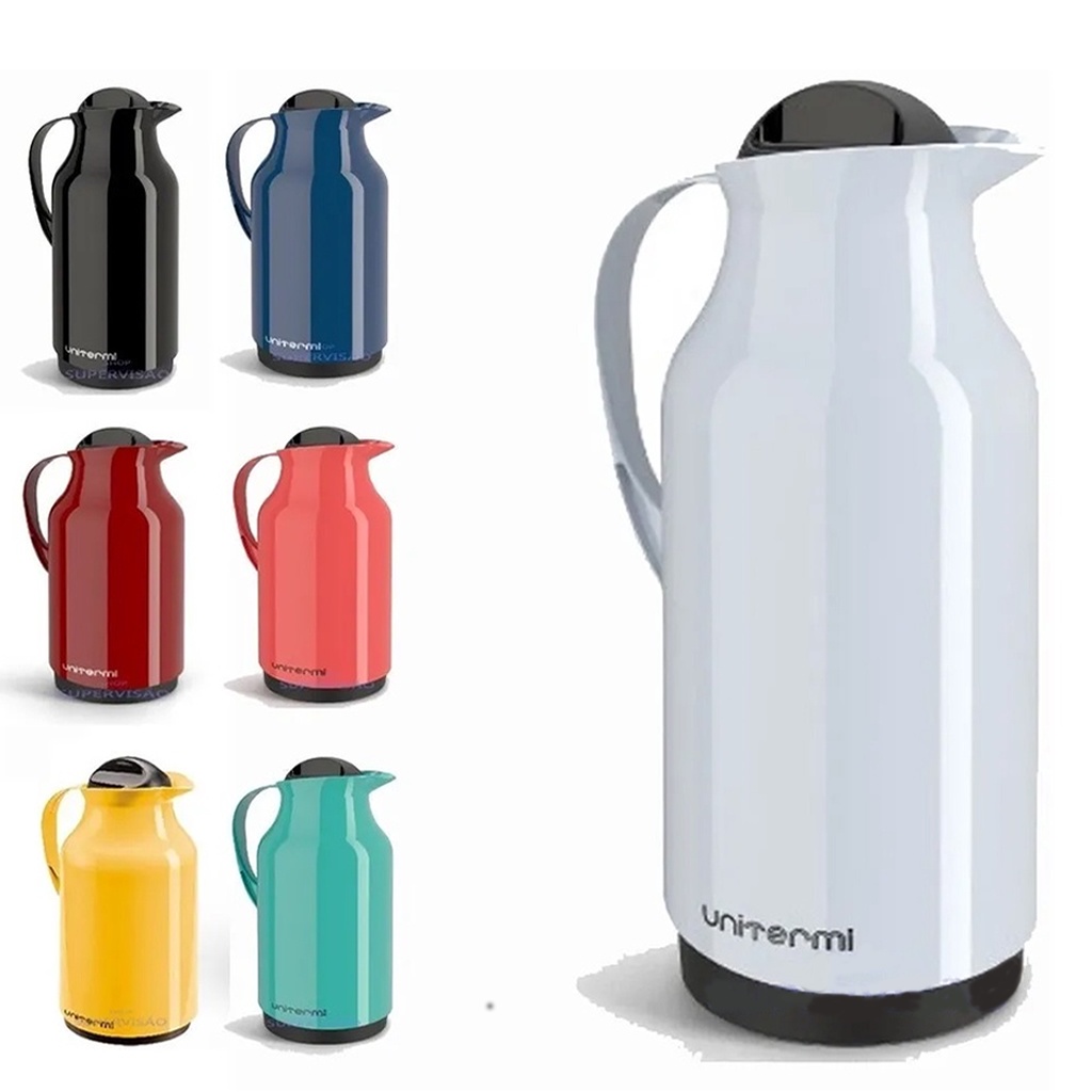 Garrafa Térmica de café De Mesa Siena 1,0Lt - Unitermi