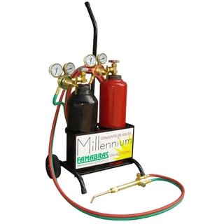 Conjunto de Solda Millennium Oxigênio-Acetileno RI