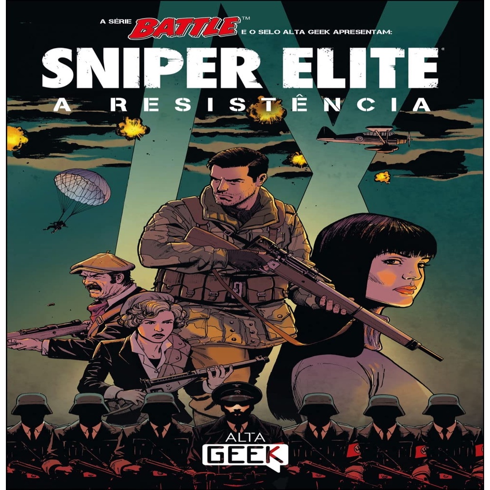 Sniper Elite: A Resistência, de Keith Richardson e Patrick Goddard