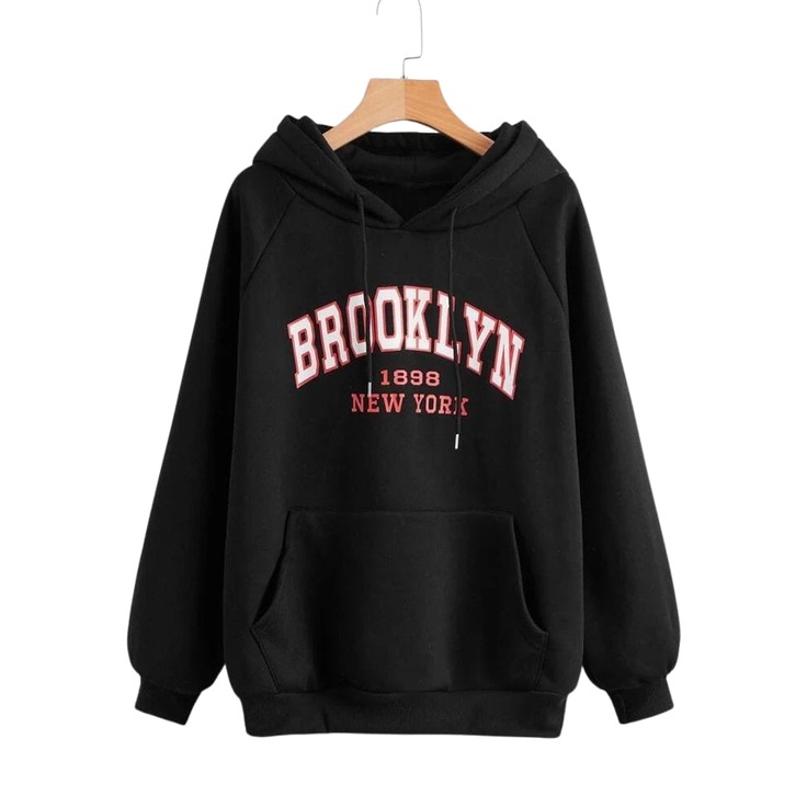 Moletom Canguru Masculino/Feminino Brooklin Estilo Tumblr INVERNO