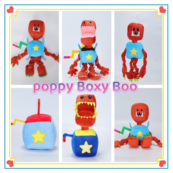 Boxy Boo Toy Jogo de desenhos animados Bonecas periféricas Robô