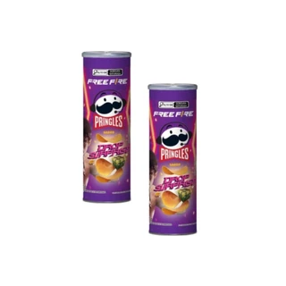 Batata Pringles Free Fire Sabor Drop Surprise 105g - 2 Unid