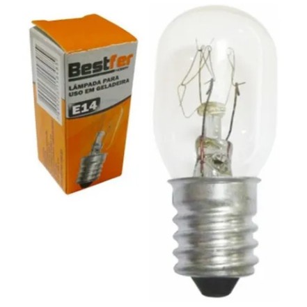Mini Lampada para geladeira - 1 peça