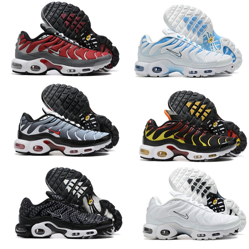 Nike Air Max Plus TN calçados esportivos casuais Full Palm Almofada tênis de corrida