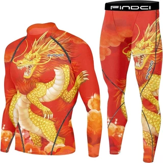 Roupas Esportivas De Compressão Masculina Ginástica Meias-Calças Treinamento Boxe Rugby Corrida Pistas De Rashguard
