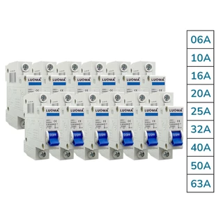 Kit Disjuntor Monopolar Din 6A a 63A c/ 12 unidades Atacado