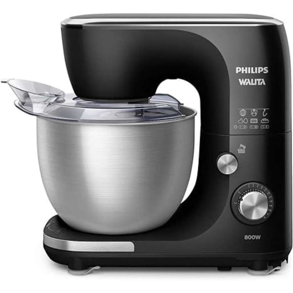 Batedeira Planetária, Preta Inox Philips Walita RI7922 | Shopee Brasil