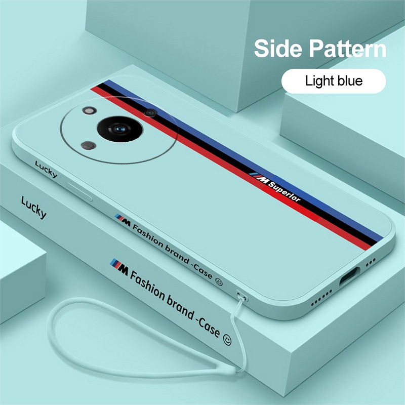 Capa Para Realme 11 4G 5G Silicone Líquido Moda Oppo 11 10 Pro Plus/Realme11 4G