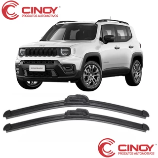 Par Palhetas Limpador De Parabrisa Dianteiro Para Jeep Renegade 2016 2017 2018 2019 2020 2021 2022 CINOY