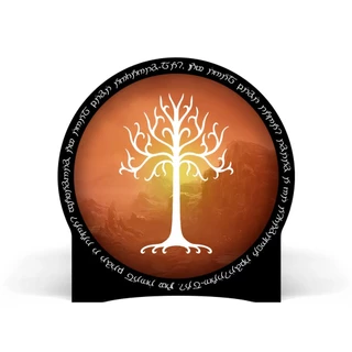 Luminária Circular Arvore de Gondor Senhor dos Anéis