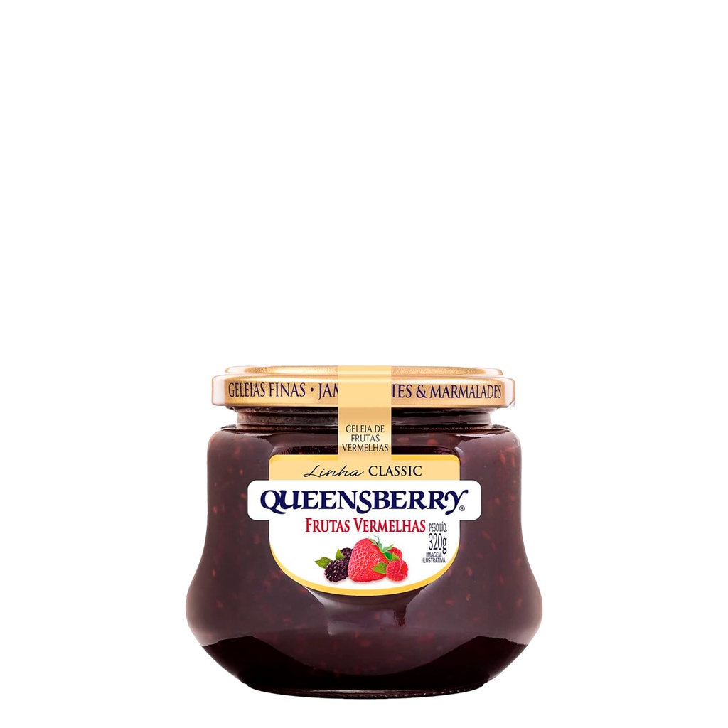 Geleia de Damasco 100% Fruta 300g - queensberry