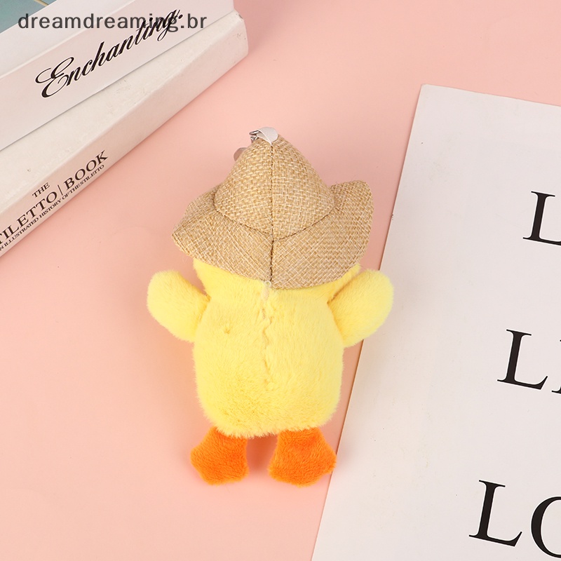 DIY) 2022 Larafan Coffee Duck Yellow Plush Cartoon Toy Kawaii Animal Boneca  Travesseiro Menina Ano Novo Presentes Infantis Podem Ser Vestir