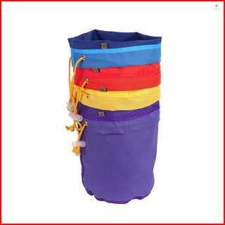 4pcs Mesh Bag Bubble Bag Ice Essence Extractor Kit Set of 4pcs Micron Bag Drawstring Bags Extraction Bags with Pressing Screen and Carrying Bag for Efficient Extraction