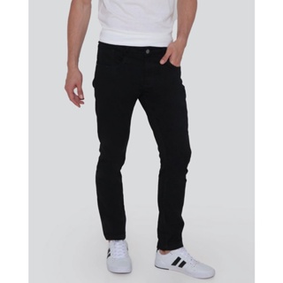 Calça Sarja Masculina Slim Preta