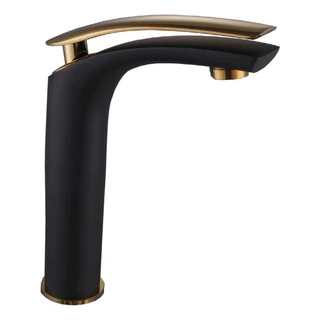 Torneira Banheiro Lavabo Monocomando Misturador Pia Bica Alta Preto RKA19