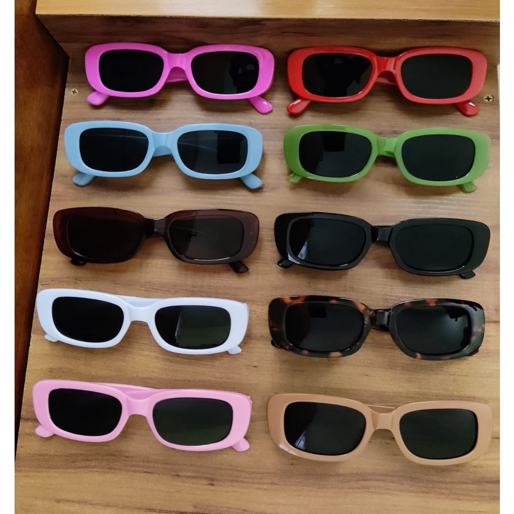 Óculos de Sol Retrô Unissex Vintage Adulto