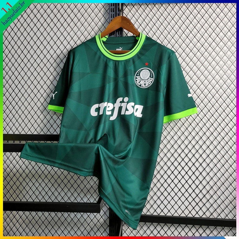 Camisa da equipe masculina 2023 Palmeiras I PSA Futebol