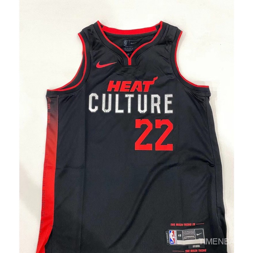 2024 season Hot Pressed NBA jersey Miami Heat Jimmy Butler # 22 City Edition Camisa De Basquetebol jerseys