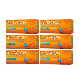 Ofertas de Vitamina C Efervescente Aceviton Imunidade laranja, caixa com 10  comprimidos