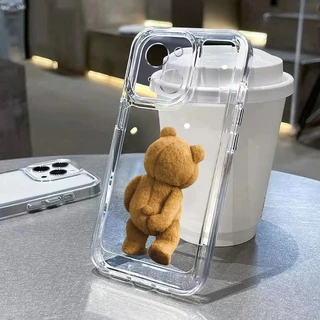 Estojo Engraçado De Telefone Para Xiaomi Redmi 13C 12C 12 4G 10C Note 13 12 11 Pro Plus 12S 11S 10S 9S 10 9 Max Capa Macia Transparente TPU À Prova De Choque