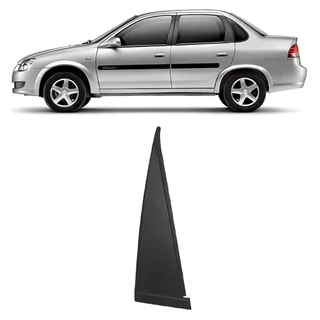 Moldura Acabamento Externo Porta Traseira Corsa Classic 2004 a 2015 Corsa Hatch 94 a 2002 Corsa Sedan 96 a 2010 Corsa Wagon 97 a 2002