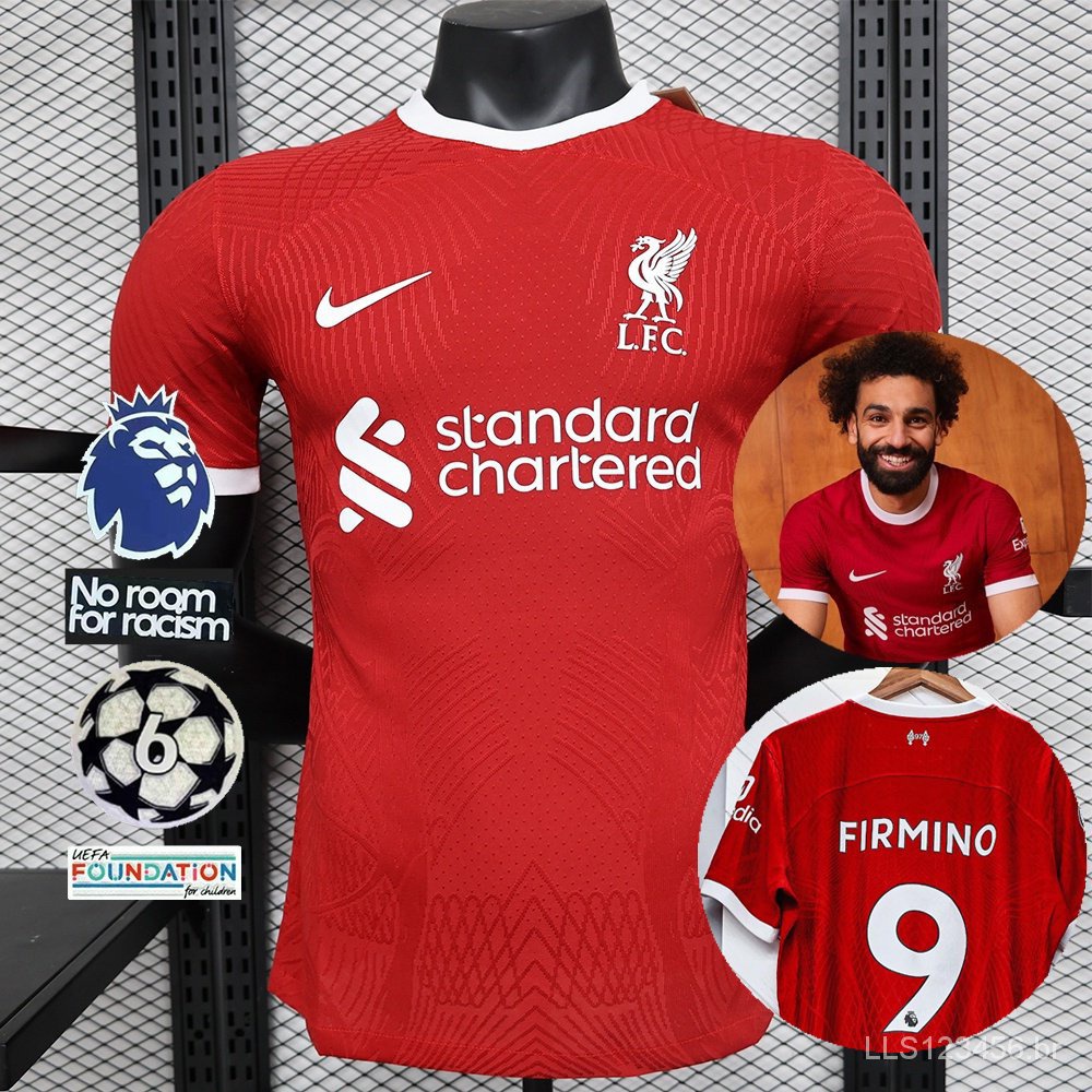 2023-24 Liverpool I Player Verson Camisa De Futebol Versão 5D8R
