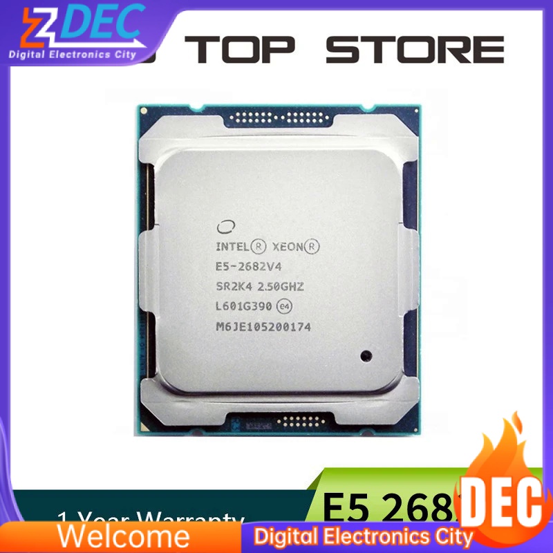 Processador Intel Xeon E5 2682 V4 16 2.5GHz 40mb LGA 2011-3 Cache