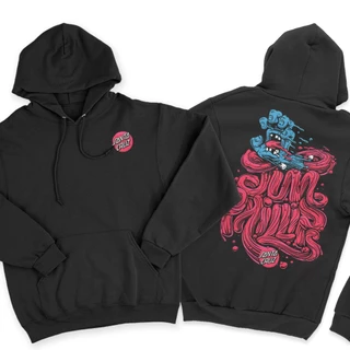 Moletom Canguru Santa Cruz Streetwear Casaco Unissex Confortavel Com capuz ou sem Capuz Casaco de Frio Unissex Sueter Promoção