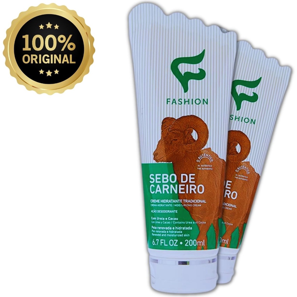 creme sebo de carneiro tradicional 200ml - Fashion.