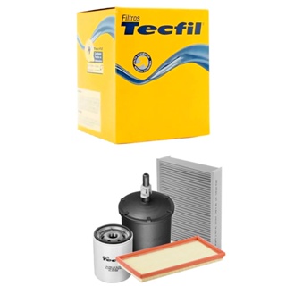Kit Troca De Filtros Fiesta 1.0 8v Flex 2007 A 2014 Tecfil