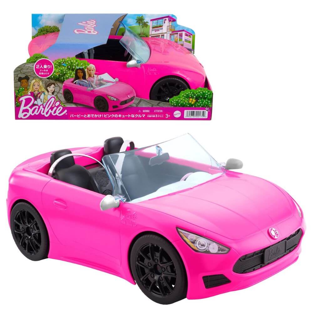 Barbie Carro Eléctrico Mattel HJV36 - Juguetilandia