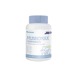 Suplemento para Cães e Gatos Nutrisana Munnomax Mundo Animal 30 Comprimido