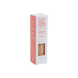 Base Facial Líquida Dailus Ultra Cobertura D5 Médio