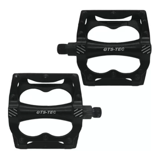 Par De Pedal Plataforma Em Alumínio Rosca Grossa Gts Tec 9/16